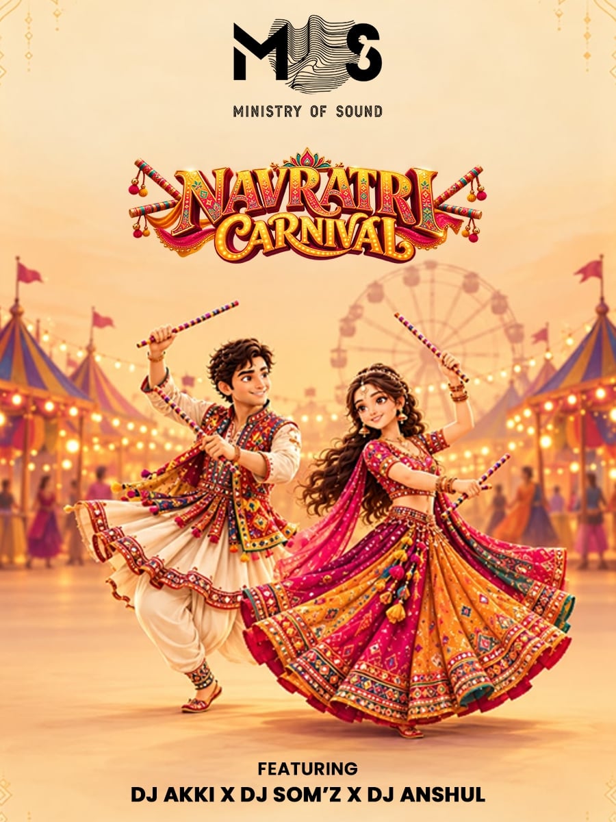 Ministry of Sound Navratri Carnival poster