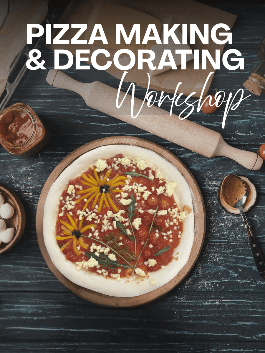 Pizza Making & Decorating Workshop poster
