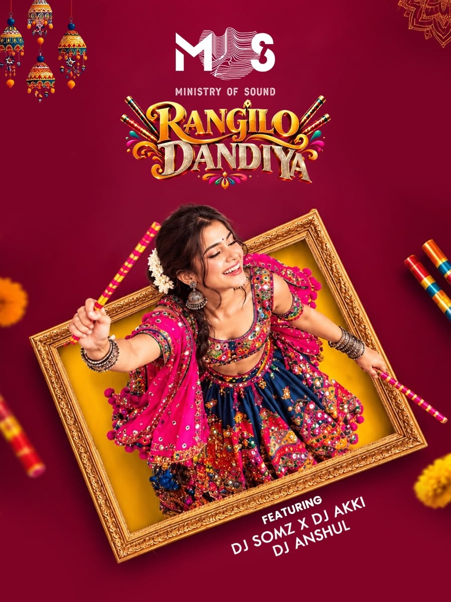 Rangilo Dandiya at Ministry of Sound poster